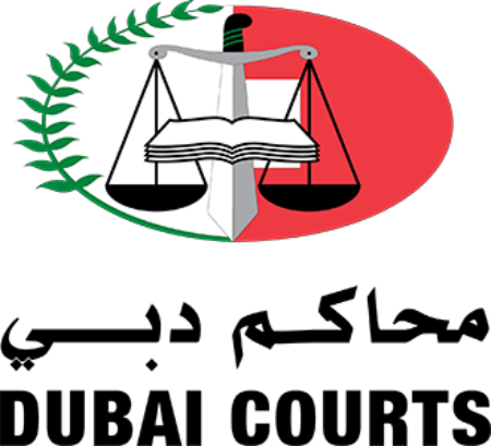 Dubai Courts logo  Burj Al Wasl client in Dubai