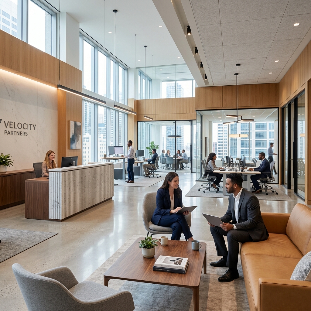 Sleek Commercial Space
